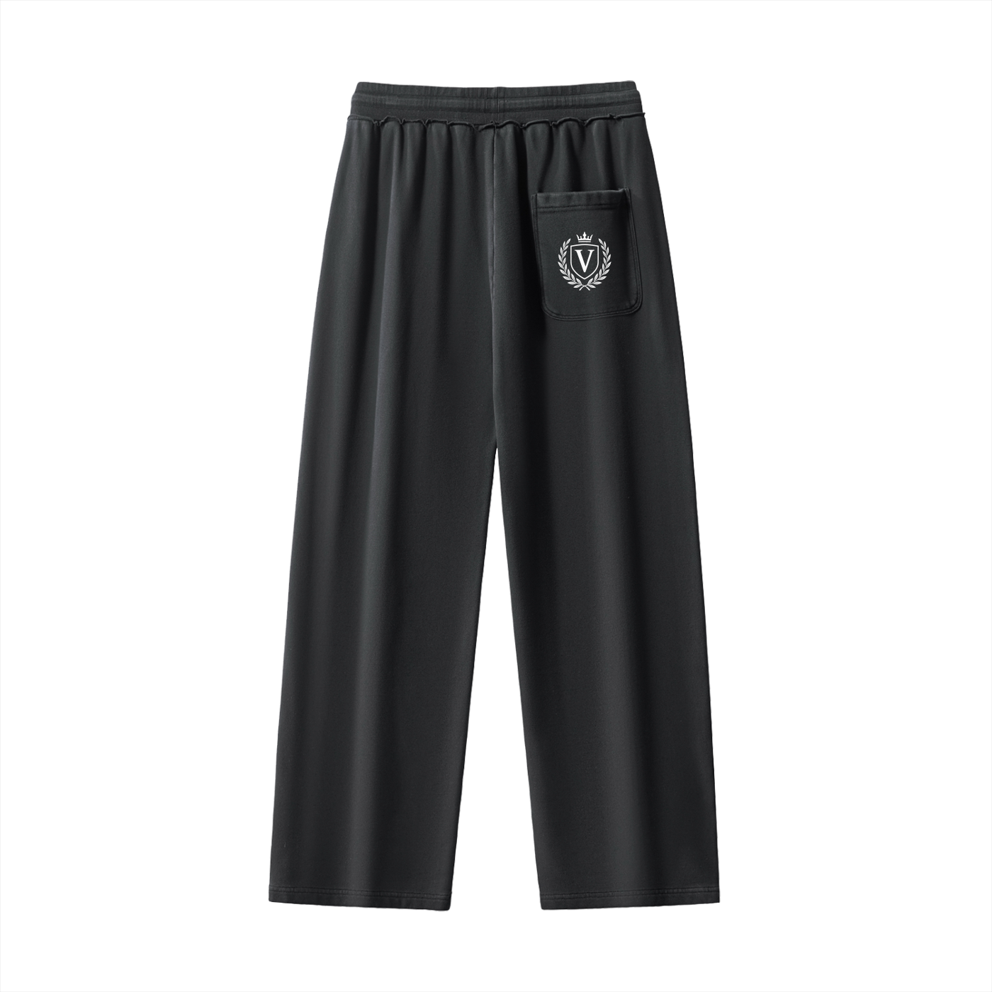Veni vidi Vici Raw-Seam Enzyme Washed Sweatpants