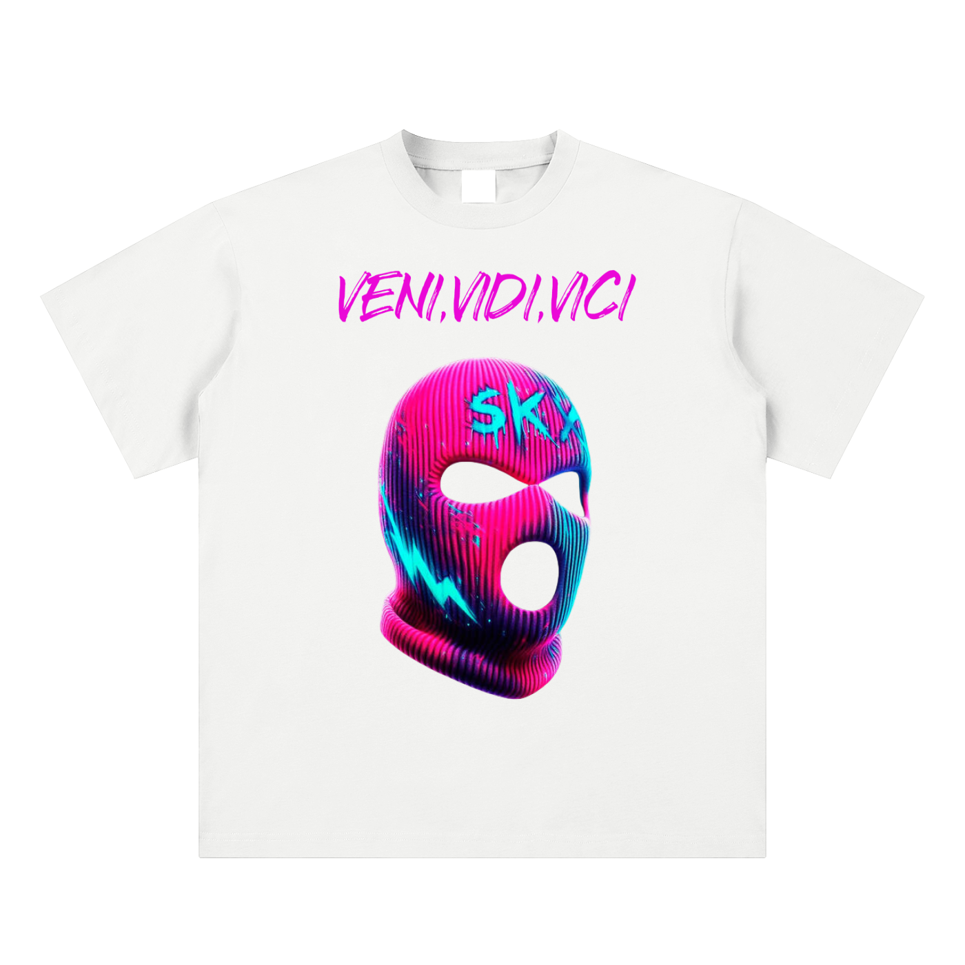 Veni Vidi Vici ski mask T-shirt