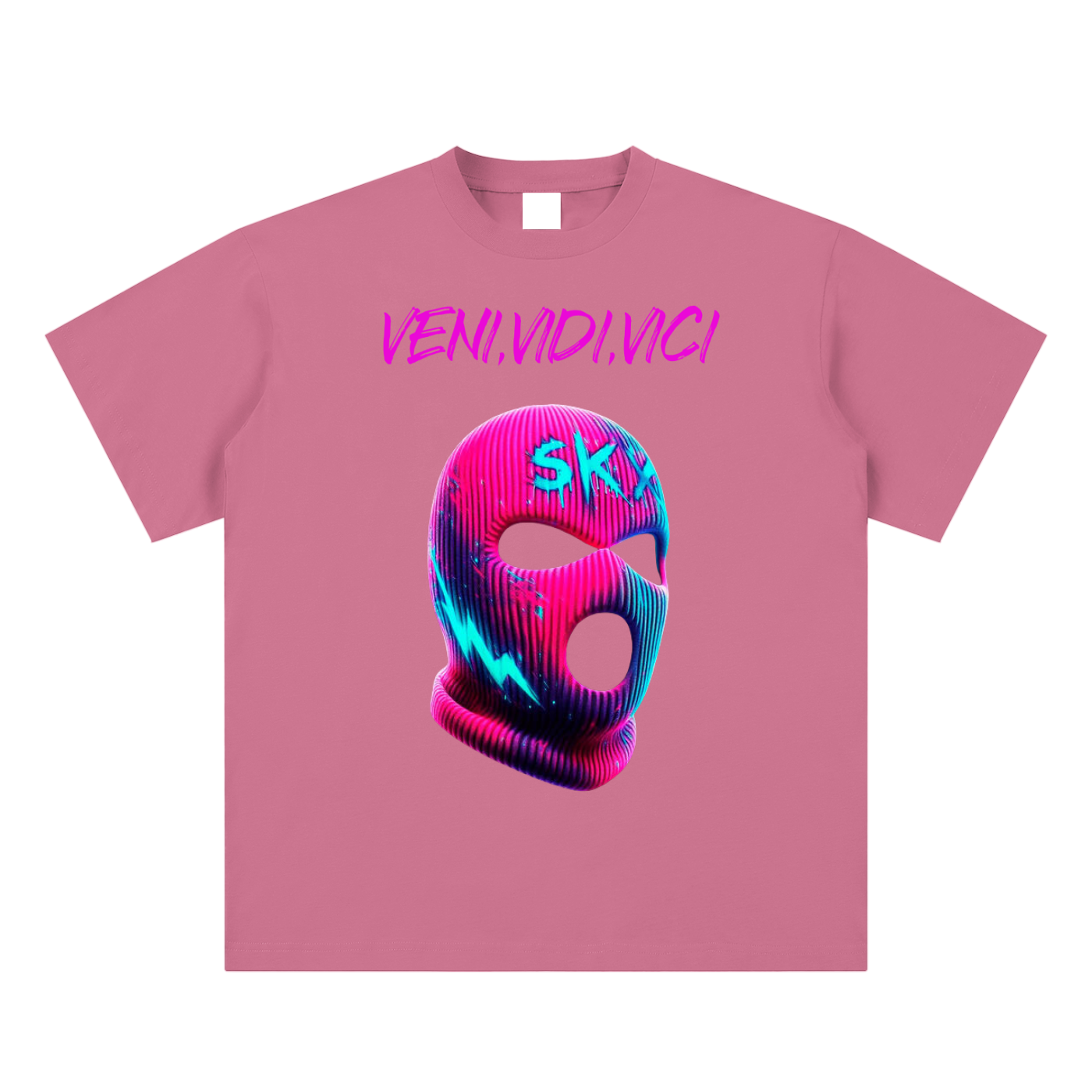 Veni Vidi Vici ski mask T-shirt