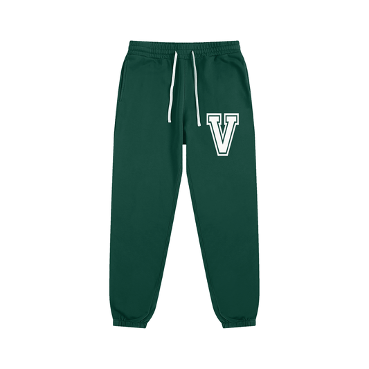 Green Veni Vidi Vici Varsity Sweatpants