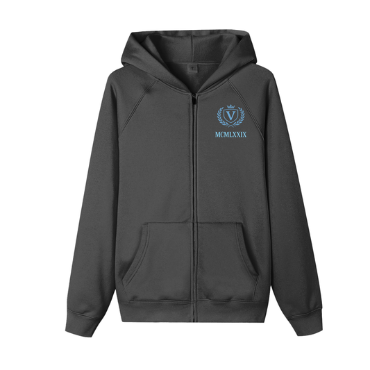 Veni Vidi Vici Zip-up Fleece Hoodie