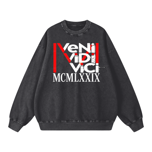 Veni Vidi Vici Oversize Sweatshirt