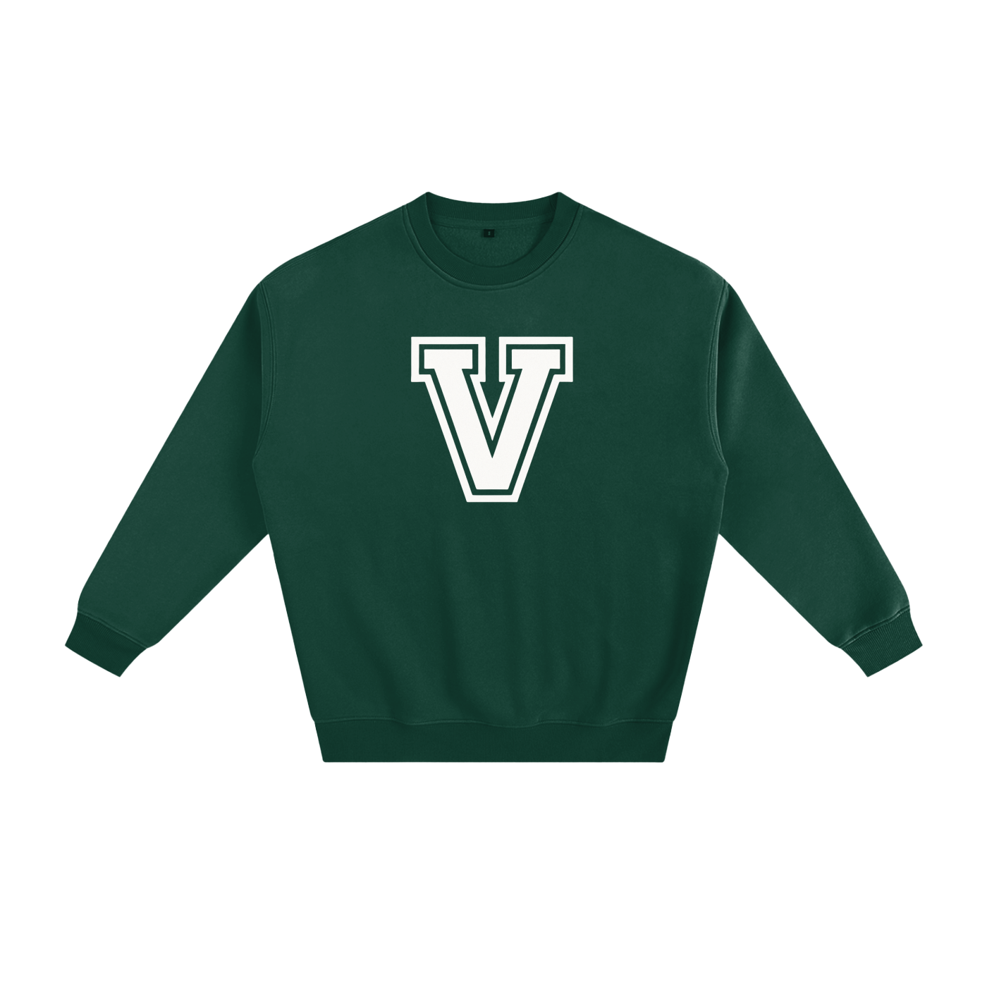 Green Veni Vidi Vici Varsity Sweatshirt