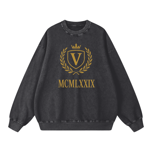 Veni Vidi Vici Oversize Sweatshirt - 360 GSM