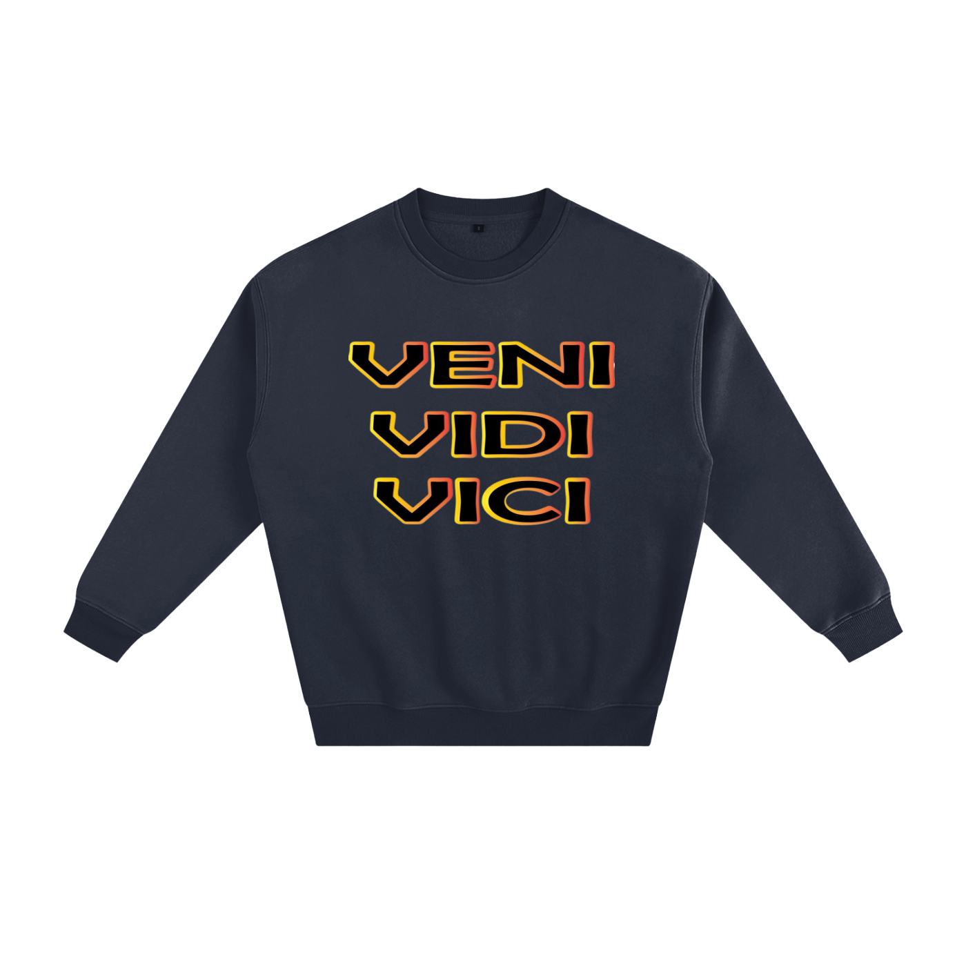 Veni Vidi Vici Fleeced Sweatshirt