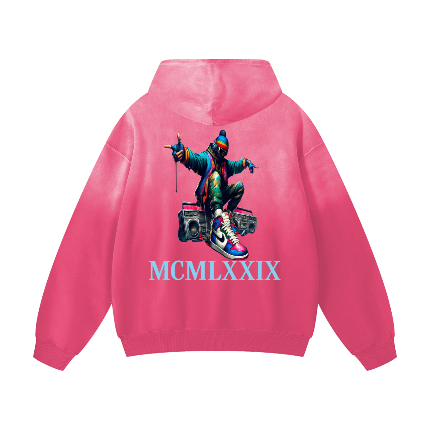 Veni Vidi Vici Sunfade Oversized Hoodie