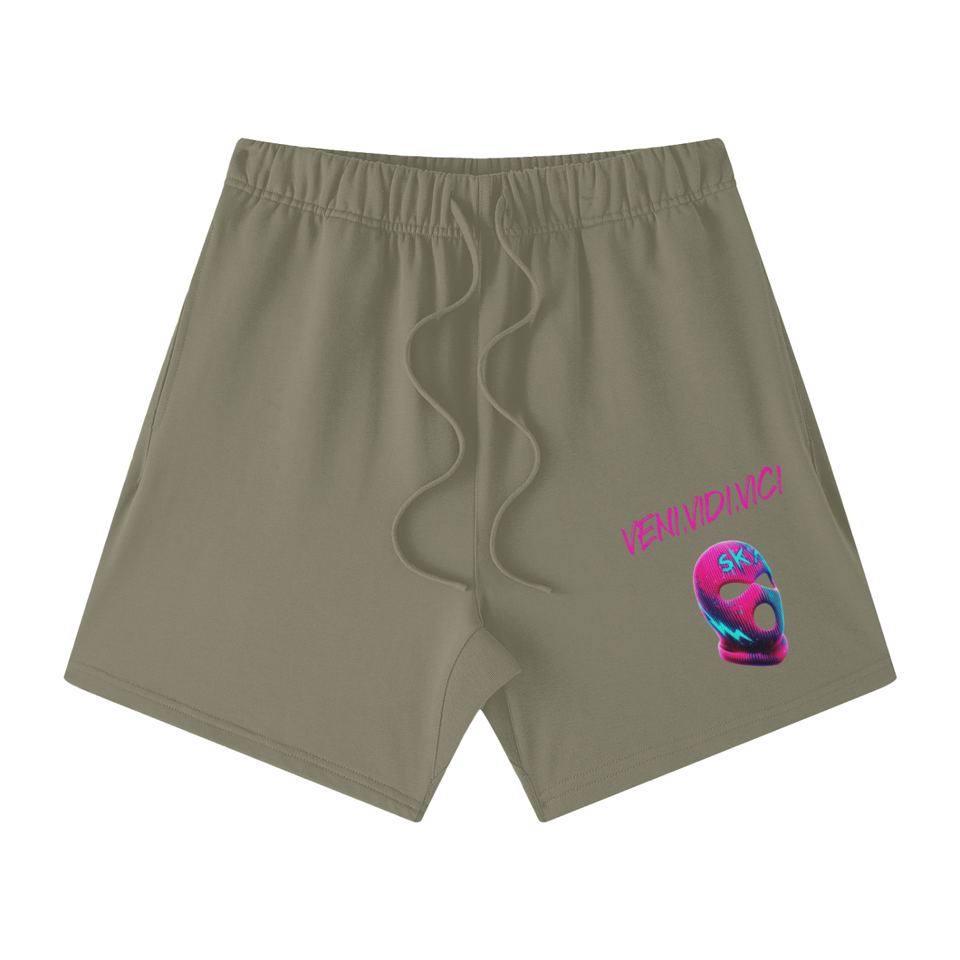 Veni Vidi Vici Ski mask Cotton Shorts