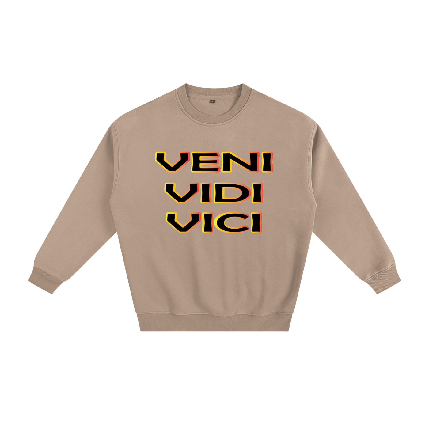 Veni Vidi Vici Fleeced Sweatshirt