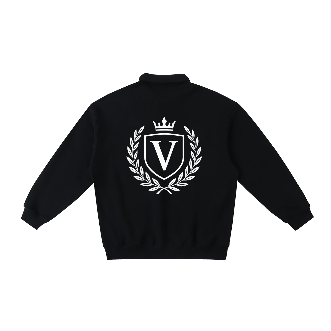 Veni Vidi Vici Heavyweight Polo-Collar Sweatshirt