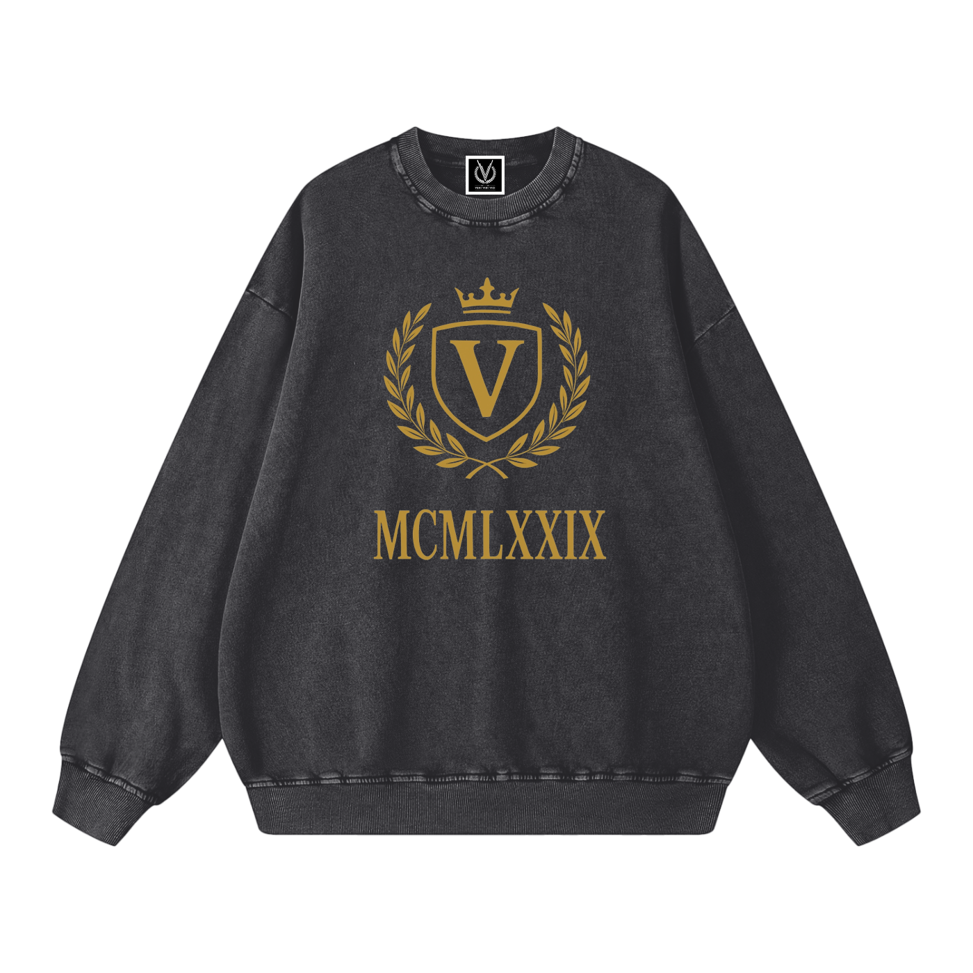 Veni Vidi Vici Oversize Sweatshirt - 360 GSM