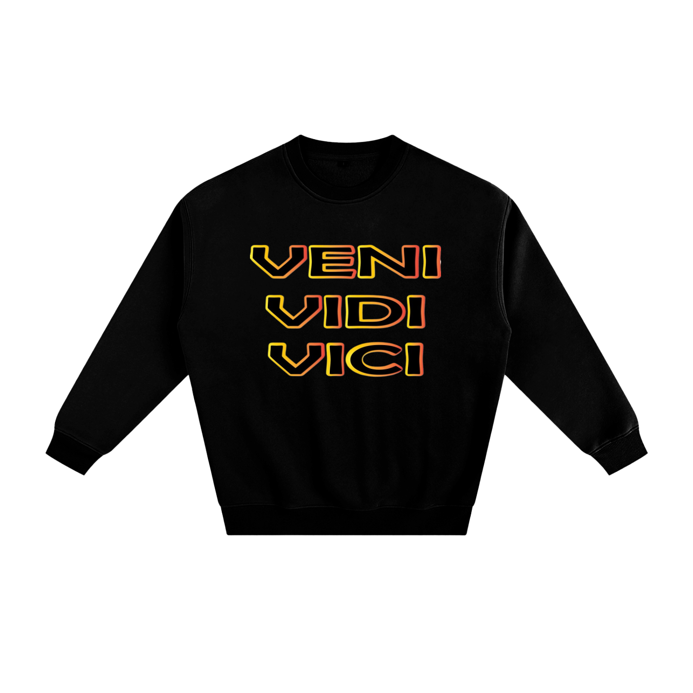 Veni Vidi Vici Fleeced Sweatshirt