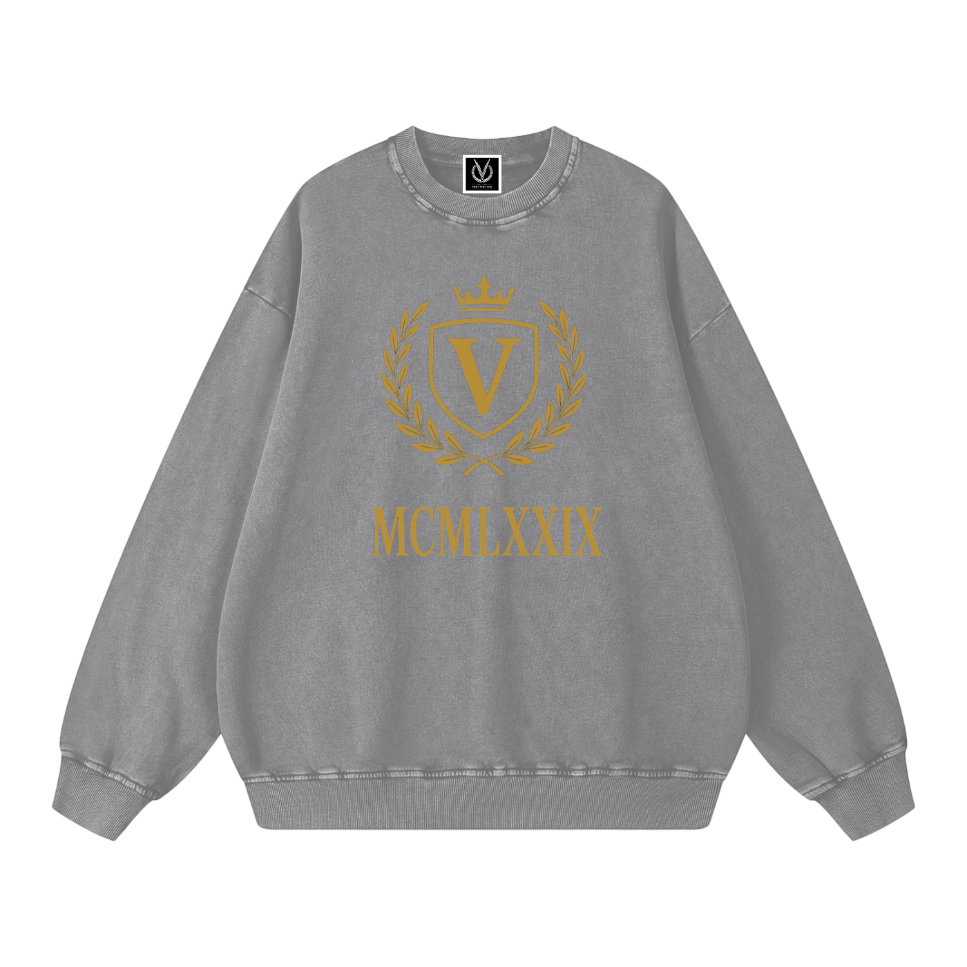 Veni Vidi Vici Oversize Sweatshirt - 360 GSM