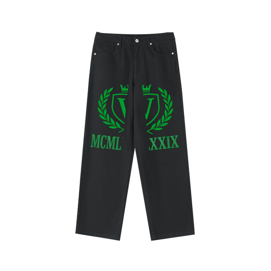 MCM Veni Vidi Vici Straight-Leg Pants